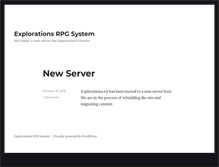 Tablet Screenshot of explore-rpg.com